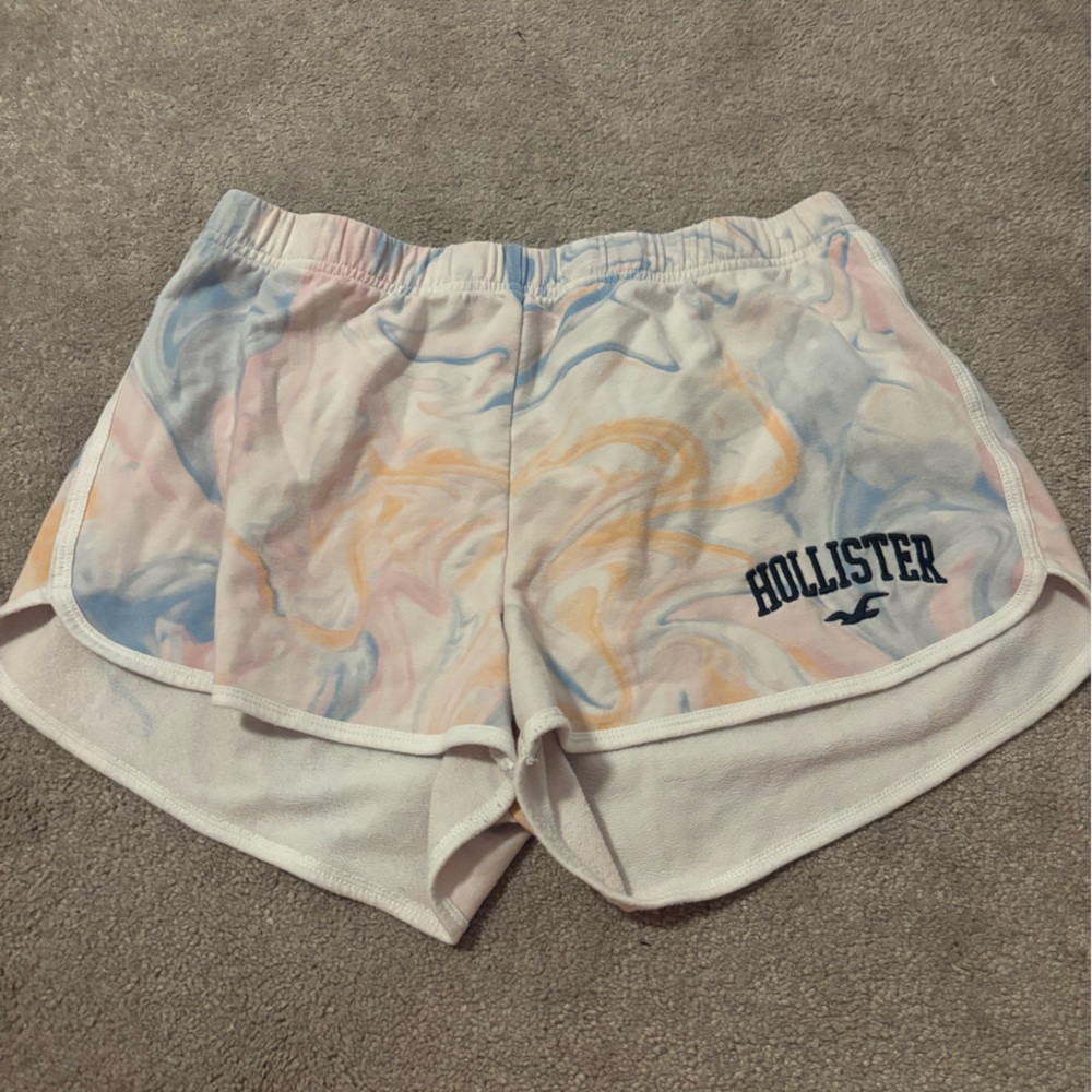 Hollister Light Gray High Rise Shorts